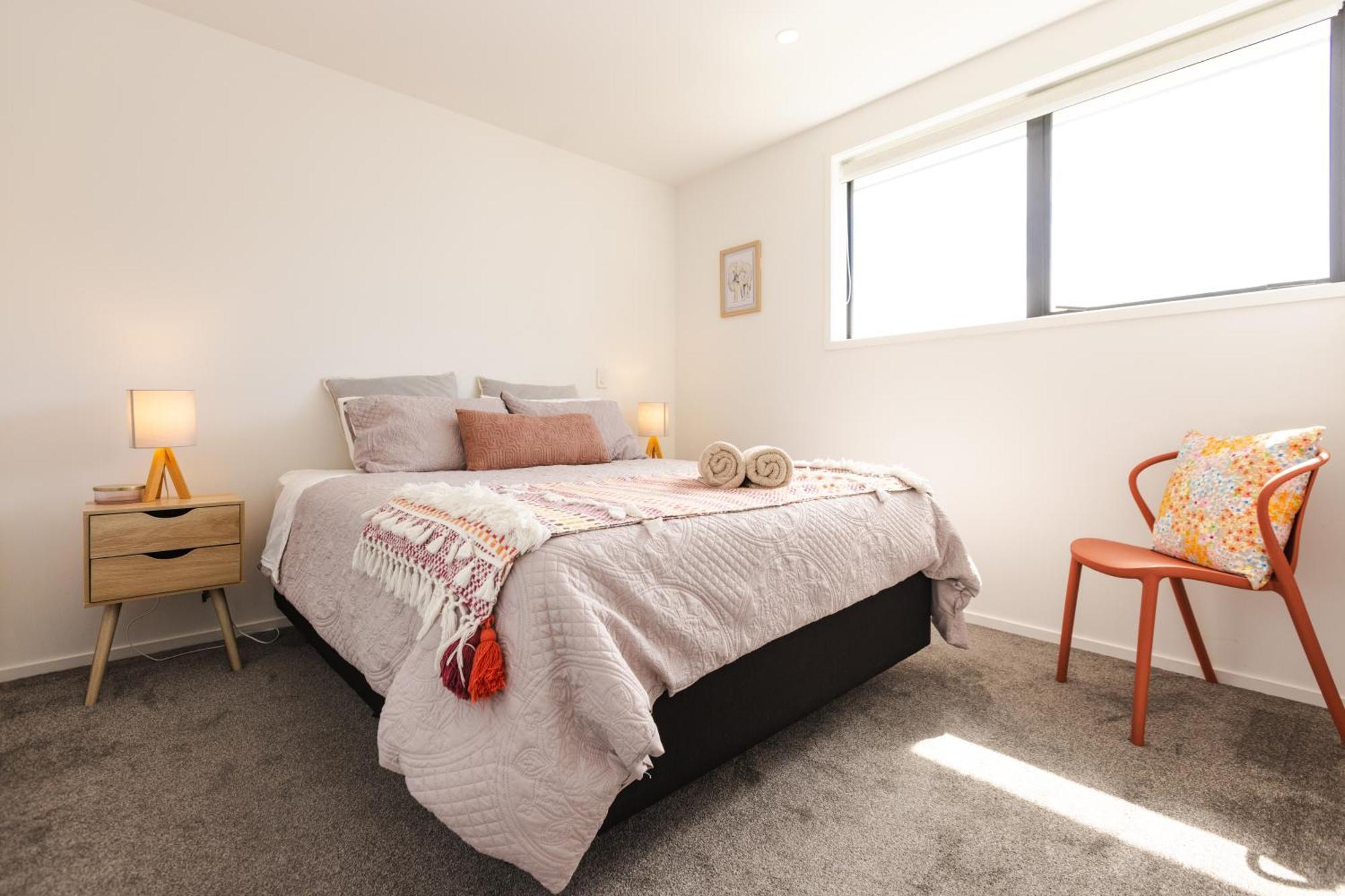 Modern 2 Bedroom By Hagley Park Christchurch Eksteriør billede